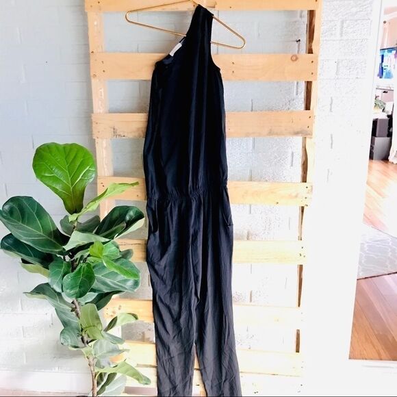 Ramy Brook Silk Lulu One Shoulder Jumpsuit - Picture 4 of 7